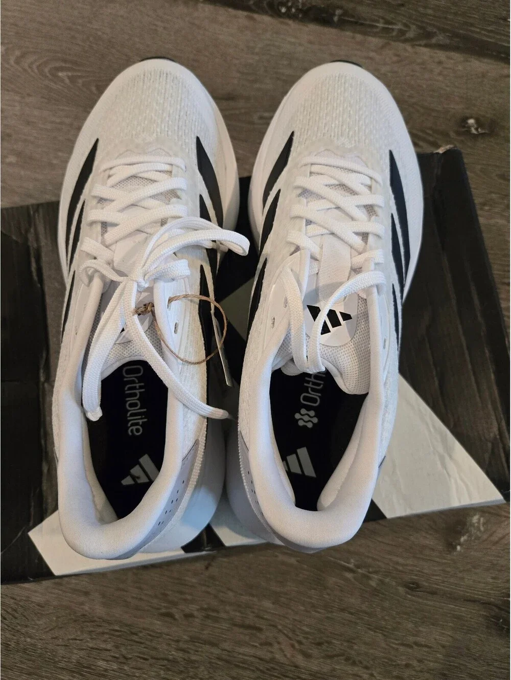 adidas Duramo SL2 IH8215 Running Shoes White Black Men's Size 10 NIB